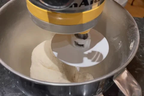 Prepare Dough in Stand Mixer