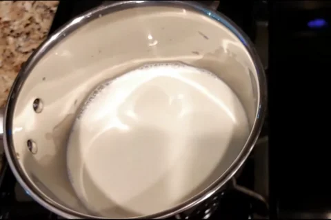 Warm the Milk and Cream
