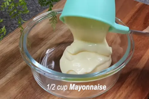 Add mayonnaise