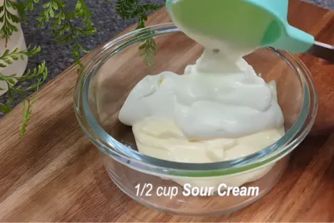 Add sour cream