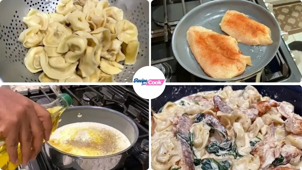 Step by Step Chicken Tortellini Alfredo Olive Garden Recipe