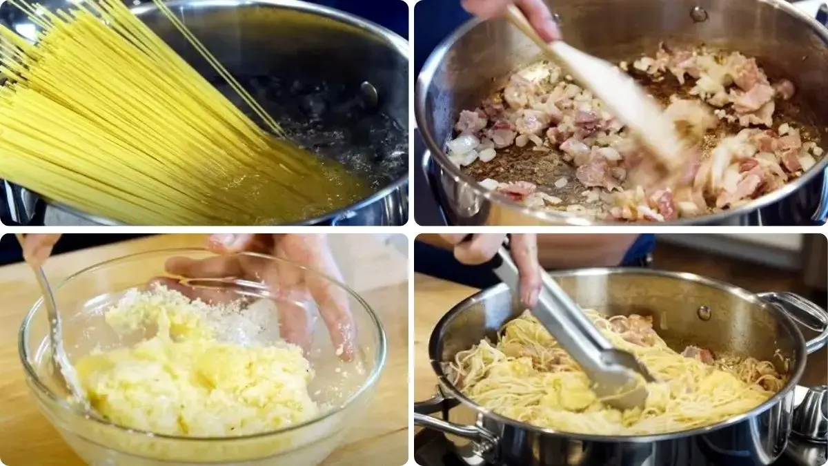 Step by Step Olive Garden Carbonara Sauce Recipe