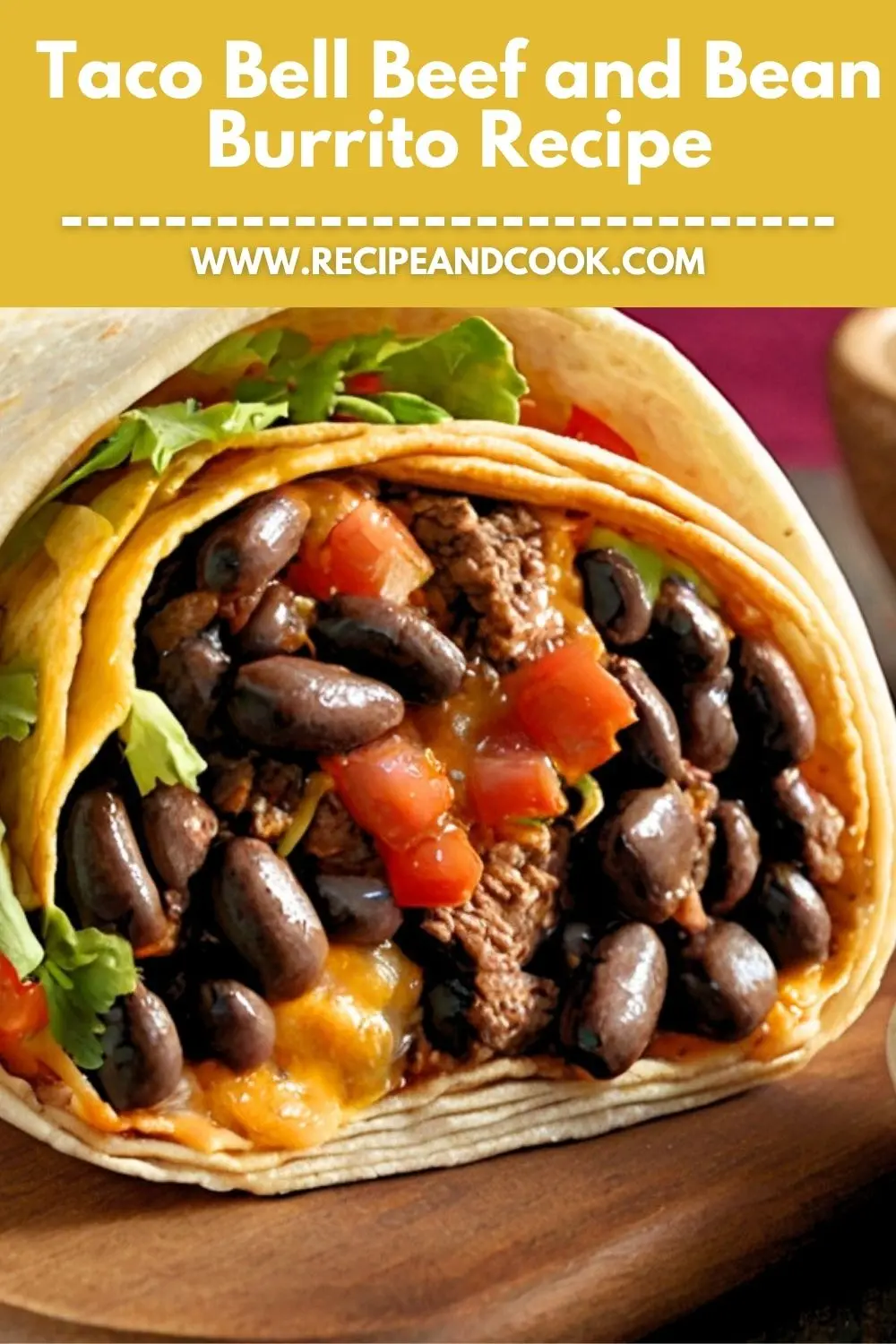 Taco Bell Beef and Bean Burrito