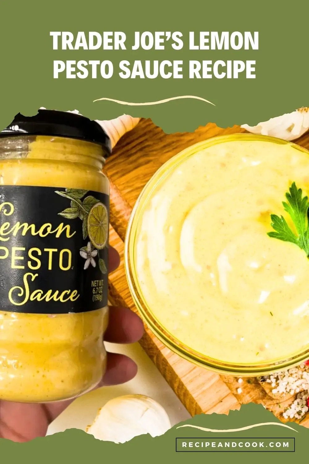 Trader Joe’s Lemon Pesto Sauce