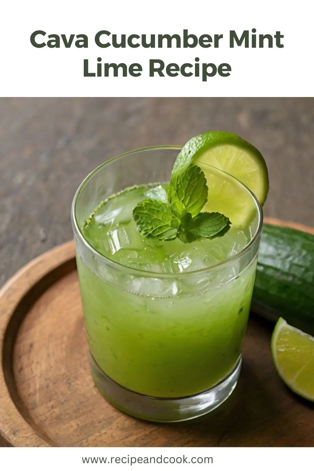 Cava Cucumber Mint Lime