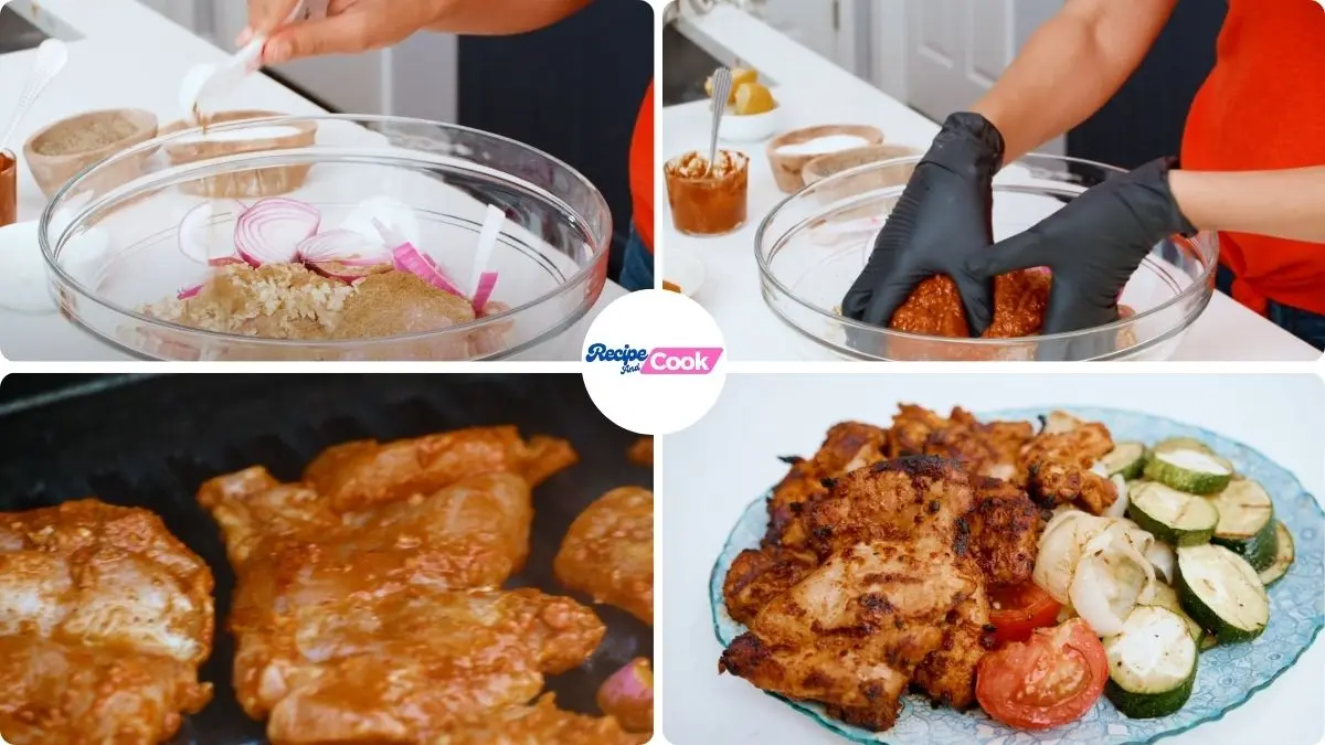 Step by Step Cava Spicy Chicken Recipe