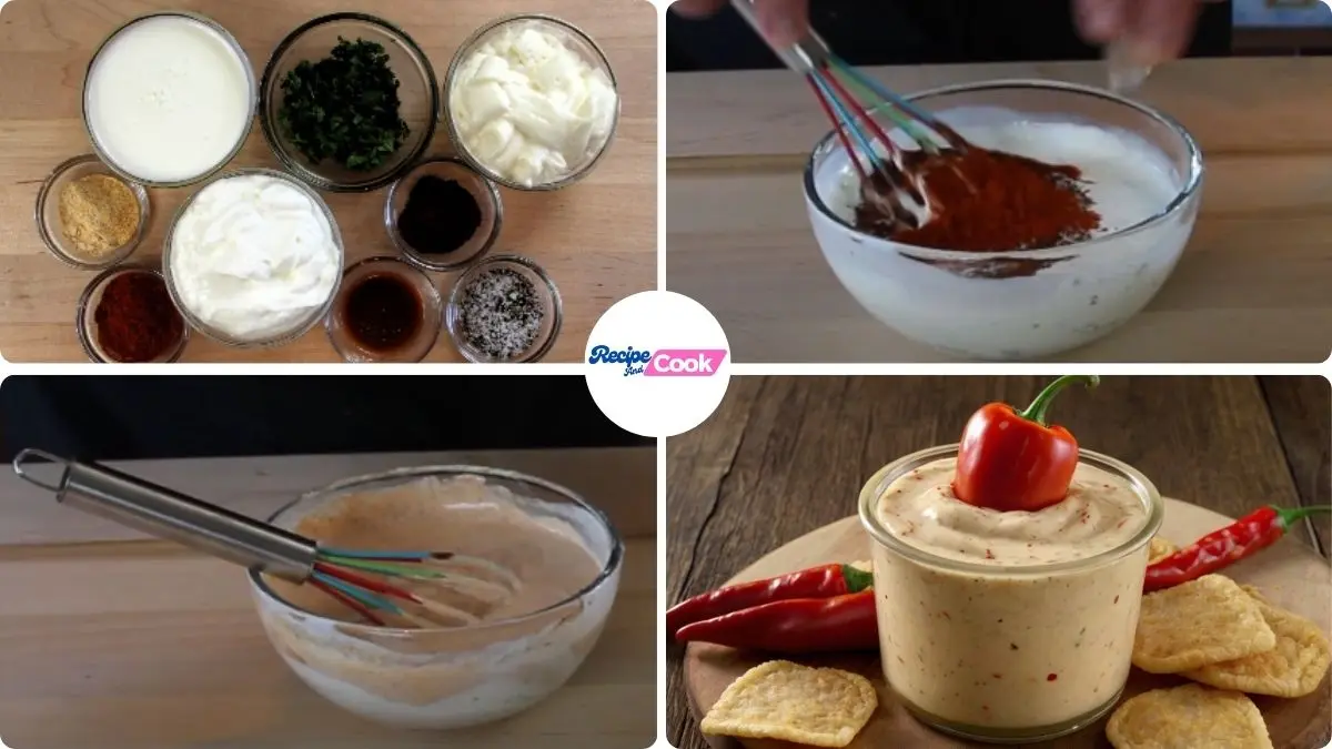 Step by Step Wendy's Ghost Pepper Ranch Sauce Recipe