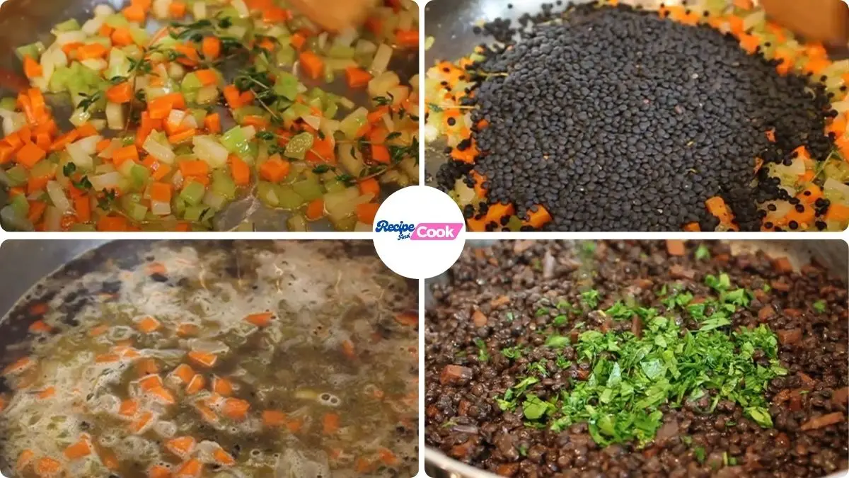 Step by Step Cava Black Lentils Recipe