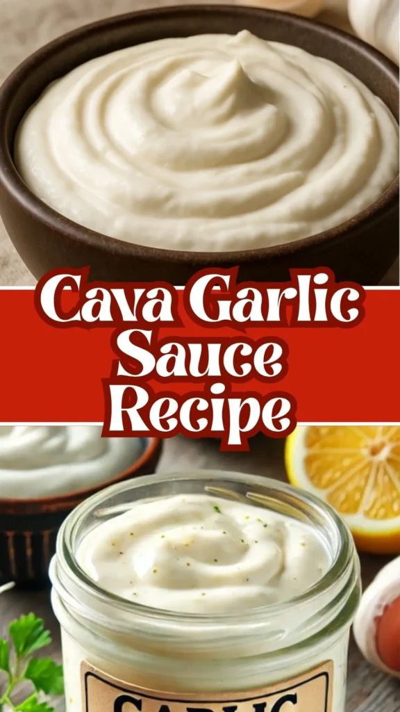 Cava Garlic Sauce