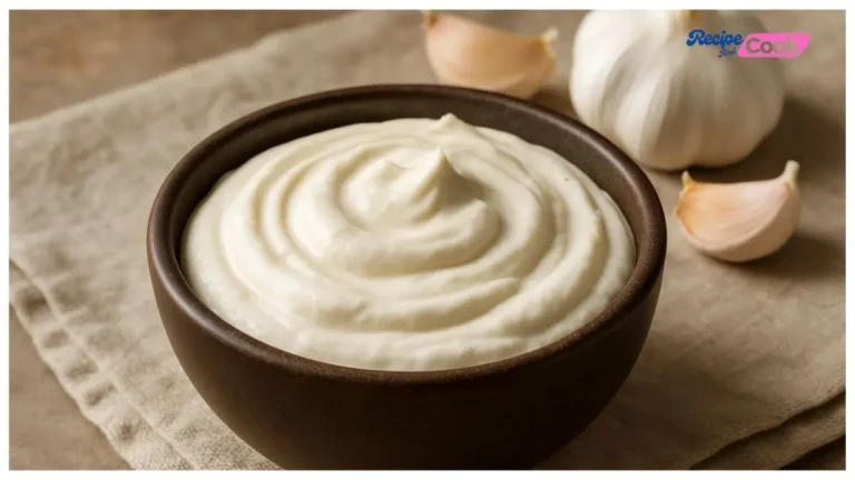 Cava Garlic Sauce Recipe