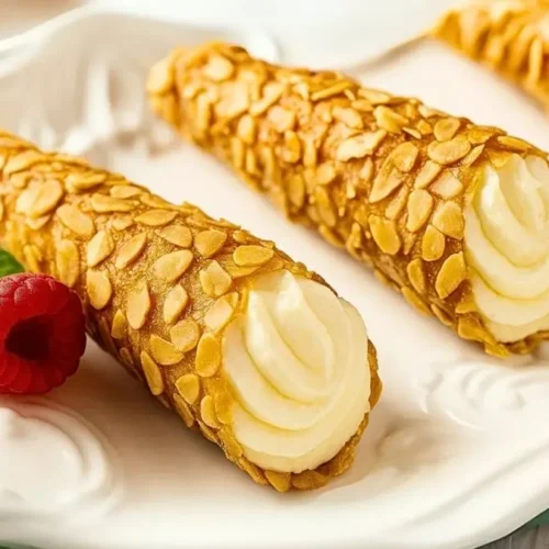 Cheesecake Almond Cone Recipe