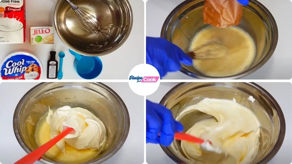 Step by Step Cheesecake Almond Cone Recipe