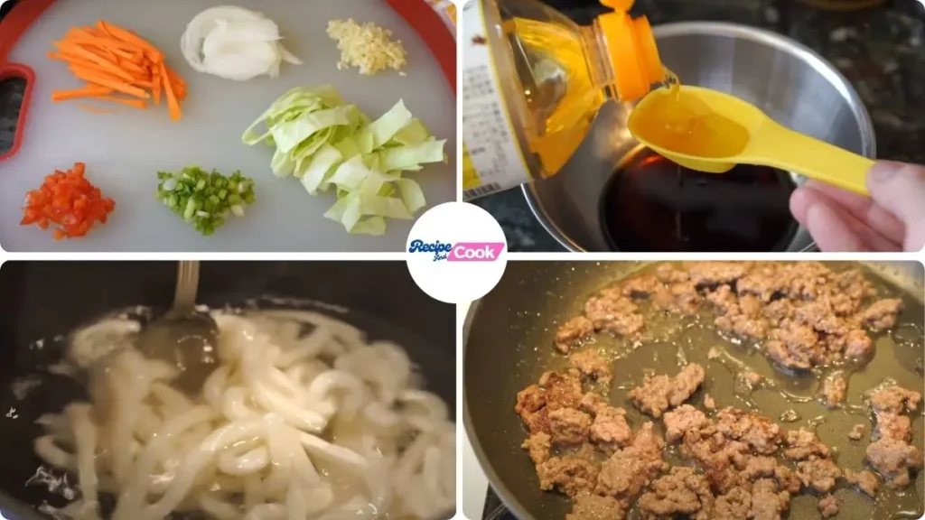 Step by Step Gyu Kaku Garlic Noodles Recipe