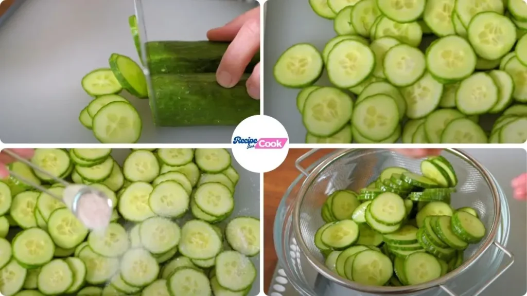 Step by Step Texas de Brazil Cucumber Salad Recipe
