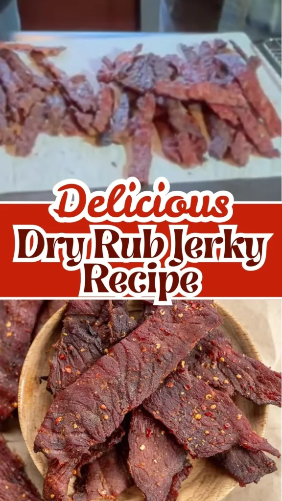 Homemade Dry Rub Jerky