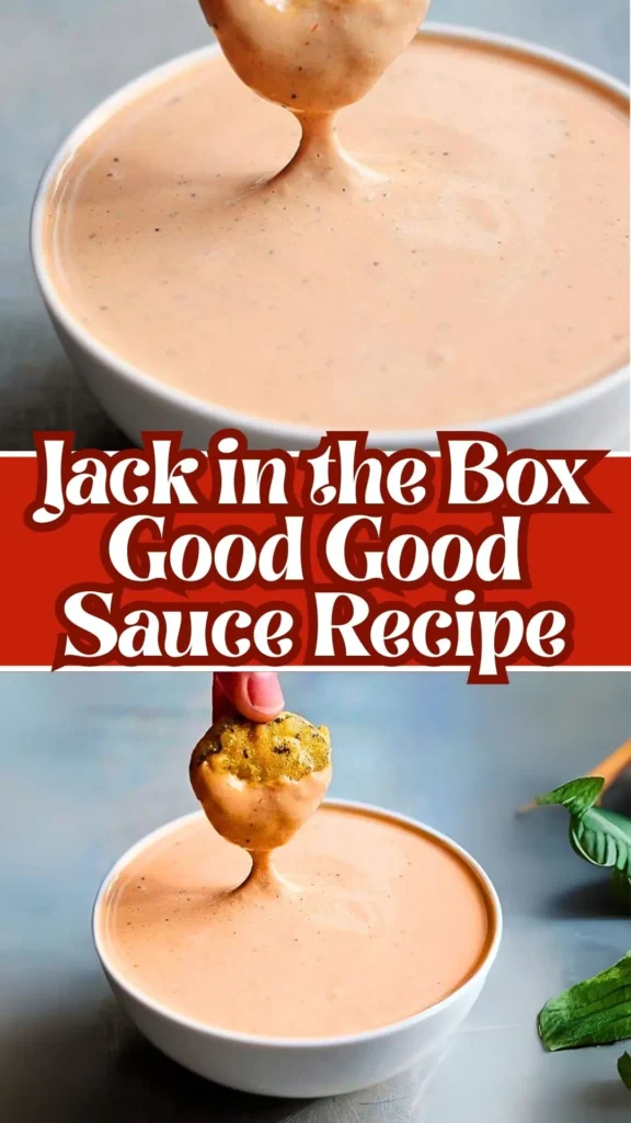 Jack in the Box Good Good Sauce