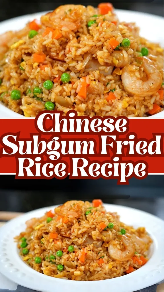 Chinese Subgum Fried Rice
