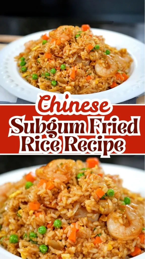 Delicious Chinese Subgum Fried Rice