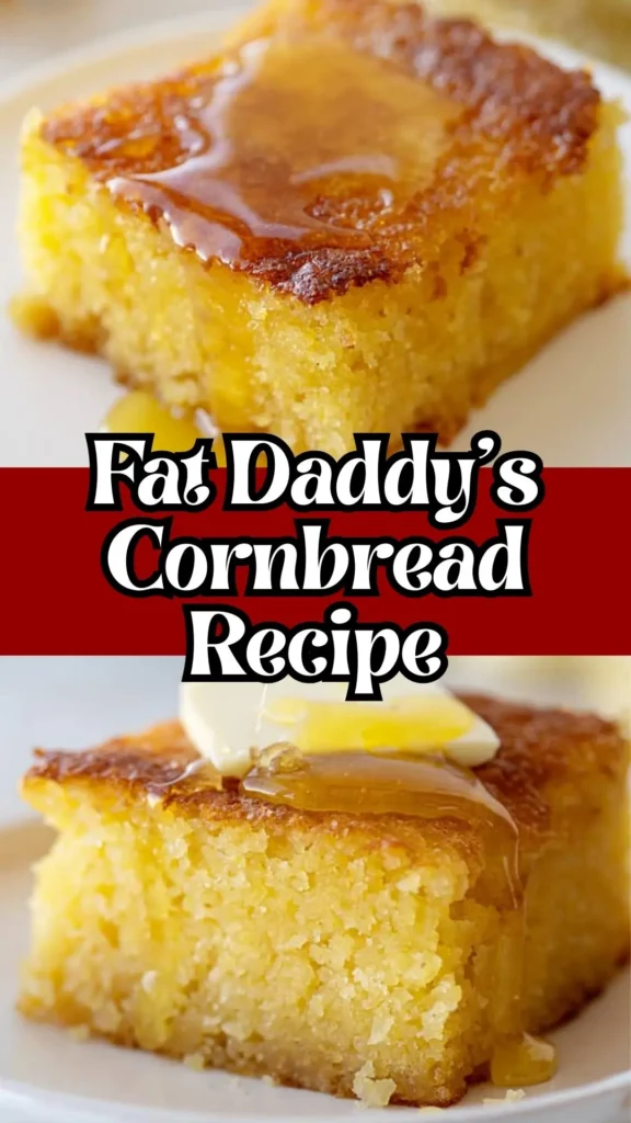 Delicious Fat Daddy's Cornbread