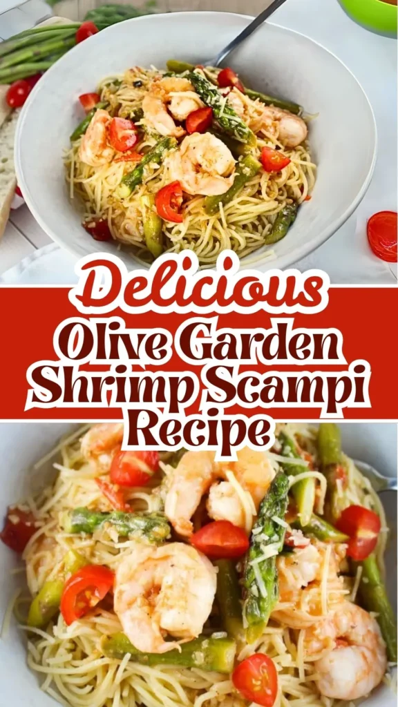 Delicious Olive Garden Shrimp Scampi