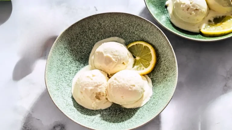 Lemon Coconut Sorbet Recipe