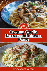 Creamy Garlic Parmesan Chicken Pasta