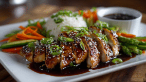Asian-Inspired Teriyaki Chicken Dinner Recipe