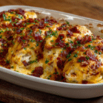 Cheesy Baked Chicken Dinner Recipe