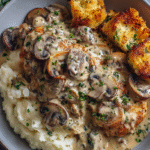 Creamy Mushroom Chicken Dinner Recipe