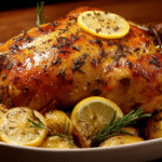 Lemon Herb Roasted Chicken Dinner Recipe