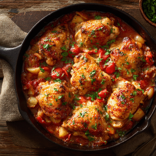 One-Pot Italian Chicken Dinner Recipe