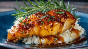 Spicy Honey Glazed Chicken Dinner Recipe2