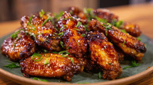 Honey Garlic Chicken Wings Recipe