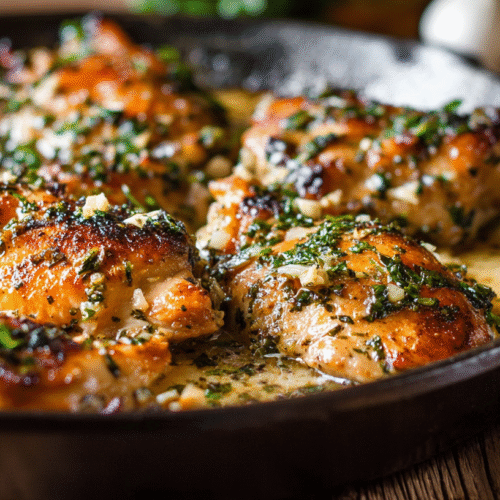 The Ultimate Classic Garlic Butter Chicken Dinner Recipe