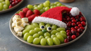 grinch food platter