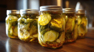 sweet canning Pickles recipe