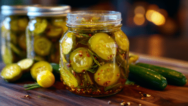 sweet canning Pickles recipe1