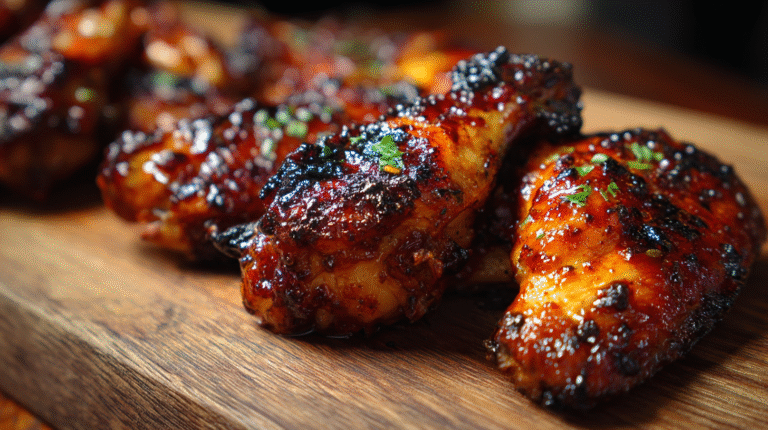 Barbecue Smoked Chicken Wings Recipe