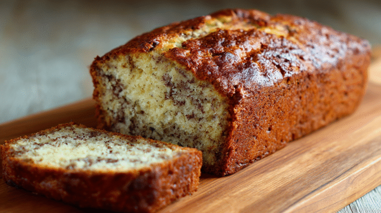 Cottage Cheese Banana Bread