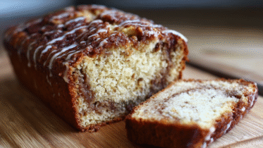 Homemade Cinnamon Swirl Banana Bread