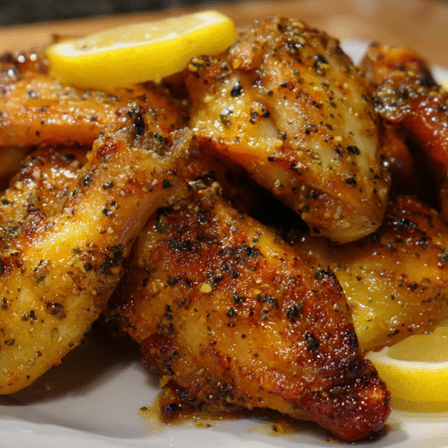 Lemon Pepper Chicken Wings Recipe