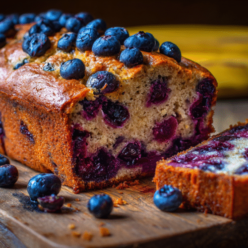 Blueberry Banana Bread